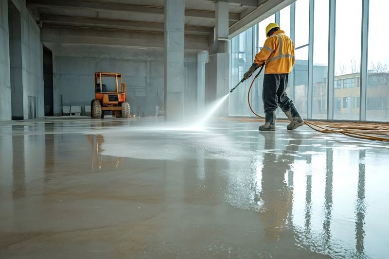 Commercial Concrete Cleaning